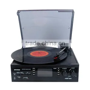 Rain Lane New Product 6-in-1 Electric Turntable Speaker Record Player thumbnail-2