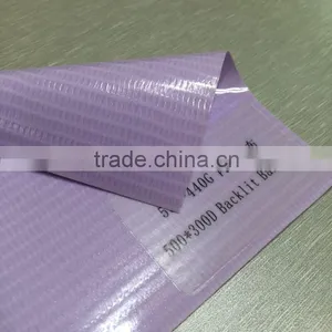 500*500D,440g Glossy & Matte Outdoor Advertising Banner, Backlit Flex Banner thumbnail-5