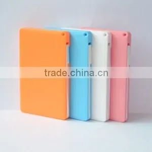 New Products Credit Card Power Bank, Exact Same Size as Credit Card,1400mAh Battery ,Plastic Housing With Cable thumbnail-1