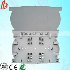 Factory Offer ABS Material Splicing Tray Fiber Optic 24 Cores / Optic Fiber Splice Tray thumbnail-1