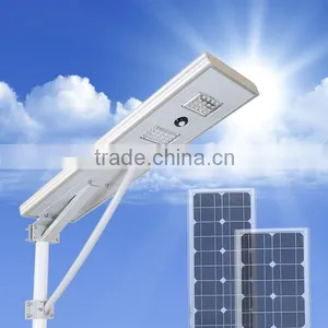 Integrated 30w 40w 50w 60w All in One Solar Street Light thumbnail-1