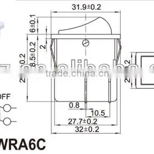 Snap Boat Switch,Buy Wholesale From China Mini Switch/on-off Switch With CE,rocker Switch thumbnail-4