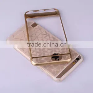 Factory Price Shockproof TPU+PET+Matel Kicksand 2 in 1 Armor Case for IPhone 6 / 6 Plus With Stand Function thumbnail-3