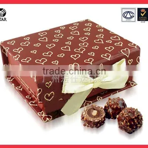 Wholesale Fashion Book-shaped Paper Chocolate Gift Box Packaging, Custom Paper Gift Box thumbnail-1