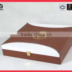 2015 Newest Style Made In China Factory Price Printing Leather Necklace Box thumbnail-1