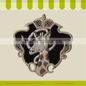 High Quality Brand Logo Embroidery Emblem thumbnail-1