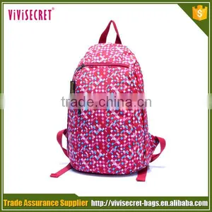 Vivisecret Rolling Travel Flower 2016 Fashion Women Back Pack thumbnail-3