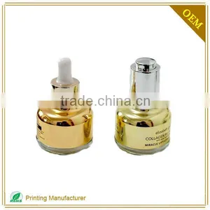 Clear Cheap Custom Metal Perfum Bottle Labels Printing thumbnail-1
