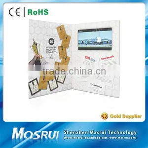 2014 Latest Popular Handmade Craft,video Craft,paper Craft With MP4 Function thumbnail-1
