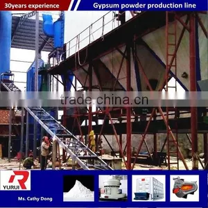 Easy Operating Natural Gypsum Powder Plant Machinery Plaster Making Machine thumbnail-2