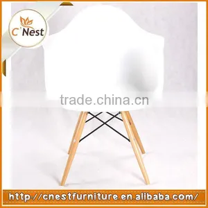 Living Room Plastic Armrest Dining Chair Sale thumbnail-1