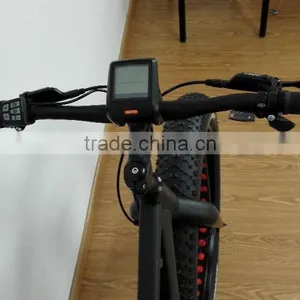 26inch *4.5 Kenda Fat Tire Mountain Electric Bicycle With 8fun Bafang Max Mid Motor 36V 350W ( HJ-M21 With Bafang Max 350W ) thumbnail-3