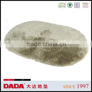 Elliptic Densely Woven Shaggy Soft Rug Absorbent Bathroom and Bedroom Carpet thumbnail-2