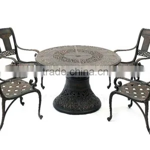 Wholesale Cast Aluminum Luxury Furniture Outdoor Leisure Patio Chair Garden Outdoor Furniture thumbnail-2