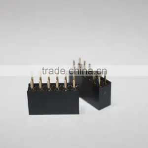 2.54mm Double Row Straight Female Header 6 Pin thumbnail-6