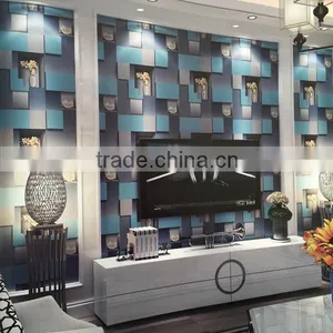 Korea 3d Effect Flower Vase Decorative Vinyl Wallpaper thumbnail-6