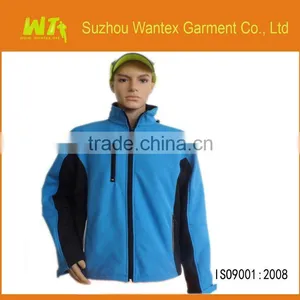 EN1149-3 Anti Static Men's Waterproof Blue Softshell Jacket thumbnail-1