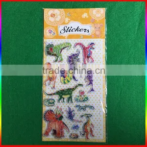 Embossed PVC Stickers Dinosaurs Stickers thumbnail-1