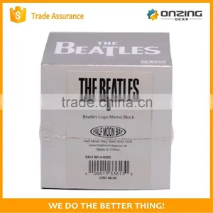 Cube Shape Design Paper Note Pads With Logo thumbnail-5