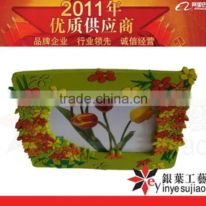 2011 Flower Design Soft Pvc Photo Frame for Promotion thumbnail-1