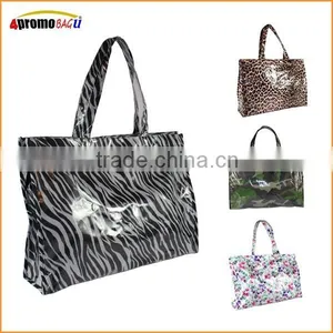 Camoflage PVC Tote Bag, Full Color Printing Shopping Bag thumbnail-2