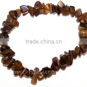 Tiger Eye Chips Bracelet thumbnail-1