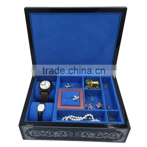 Promotional Elegant Top Quality Wood Box Wine Packaging thumbnail-2