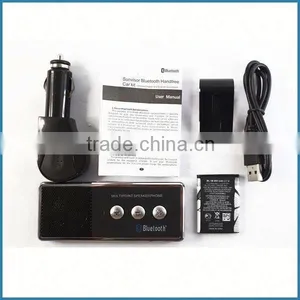 New Bluetooth 3.0 Hands Free Dual Link Visor Mount Car Bluetooth Handsfree Kit thumbnail-5