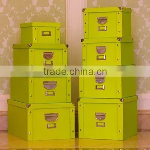 Paper Cardboard Foldable Storage Box thumbnail-1
