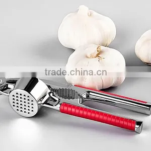 Professional Garlic Crusher ,Ginger Crusher With Silicone Garlic Peeler and Cleaning Brush thumbnail-2