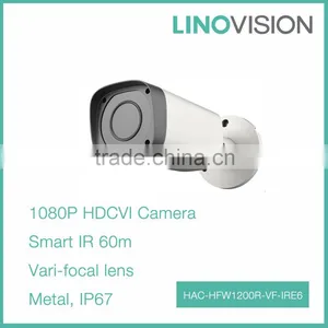 High Speed 2MP Vari-focal Lens 1080P HDCVI Camera With 60m Smart IR LED thumbnail-1
