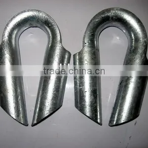 Fishing Tube Rope Thimble Without Gusset Flat Type thumbnail-1