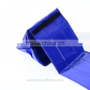 Pawhut Blue Dog Agility Exercise Training Tunnel Sand Bags thumbnail-5