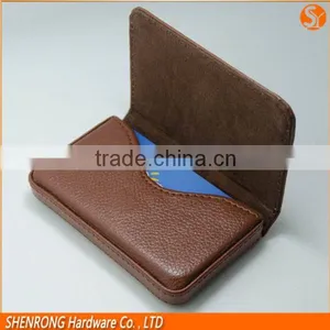 Chinese-style Elegant Cow Leather Card Holder for Business/credit Card thumbnail-3