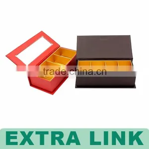 Customized OEM Wholesale Chocolate /Candy Window Packaging Box For Gifts thumbnail-3