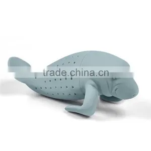 Animal Shaped Manatee Silicone Novel Tea Infuser thumbnail-1