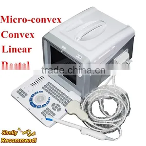 Portable Ultrasounic Scanner/Machine With Convex, Linear, Cardic, Heart, Micro-convex, Rectal Probe/Transducers-Shelly thumbnail-1