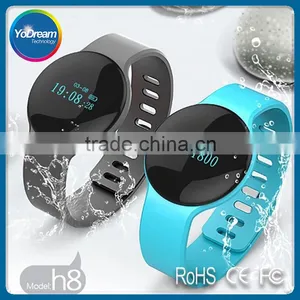 Oem Smart Watch Bracelet Bluetooth Anti-lost Fitness Tracker Smart Bracelet h8 With Sdk thumbnail-2