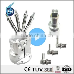 Cnc Aluminum Brass Alloy Stainless Steel Grinding Milling Heavy Machinery Spare Air Compressor Parts Aluminum 6061-t6 With Drill thumbnail-4