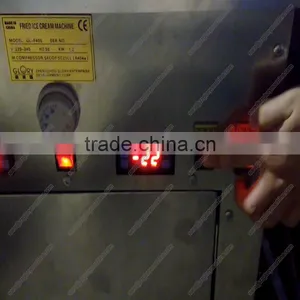 Most Effective Low Nosie Single Flat PanThailand Fried Ice Cream Machine/ Used In Food Truck Fry Ice Cream Machine thumbnail-5