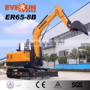 EVERUN Brand New Full Hydraulic 7 Ton Crawler Excavator 4WD thumbnail-6