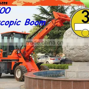 China Everun Brand CE Approved Compact Farm Tractor Front Loader Telescopic Forklift Compact Loader With CE thumbnail-3