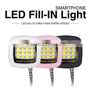 Mobile Phone External LED Fill Light Circle Selfie Light thumbnail-3