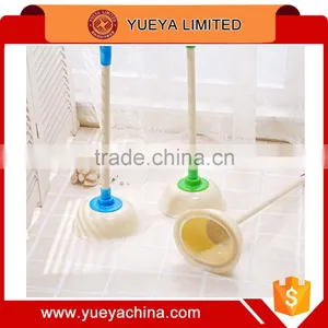 High Quality Custom Stocked Large Wood Handle Rubber Cup Plunger To Unblock Toilet thumbnail-1