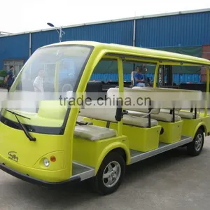 China Best Price 11 Seater Electric Sightseeing Tour Passenger Bus thumbnail-2