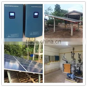 1HP 1 Phase or 3 Phase 220/240v Automatic Hybrid Solar Water Pumping Inverter for Drinking Water Supply thumbnail-6