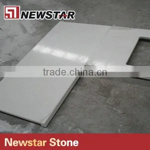 Newstar Pure White Quartz Stone Slabs Countertops thumbnail-1