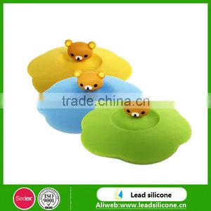 Flexible Universal Animal Silicone Suction Seal Drink Lids thumbnail-4