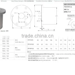 DR Series Vane Rotary Dampers thumbnail-4