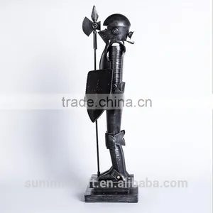 Wholesale Vintage Soldier Knight Statue Roman Statue thumbnail-3